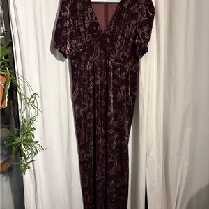 Disturbia Dark red/purple jumpsuit
